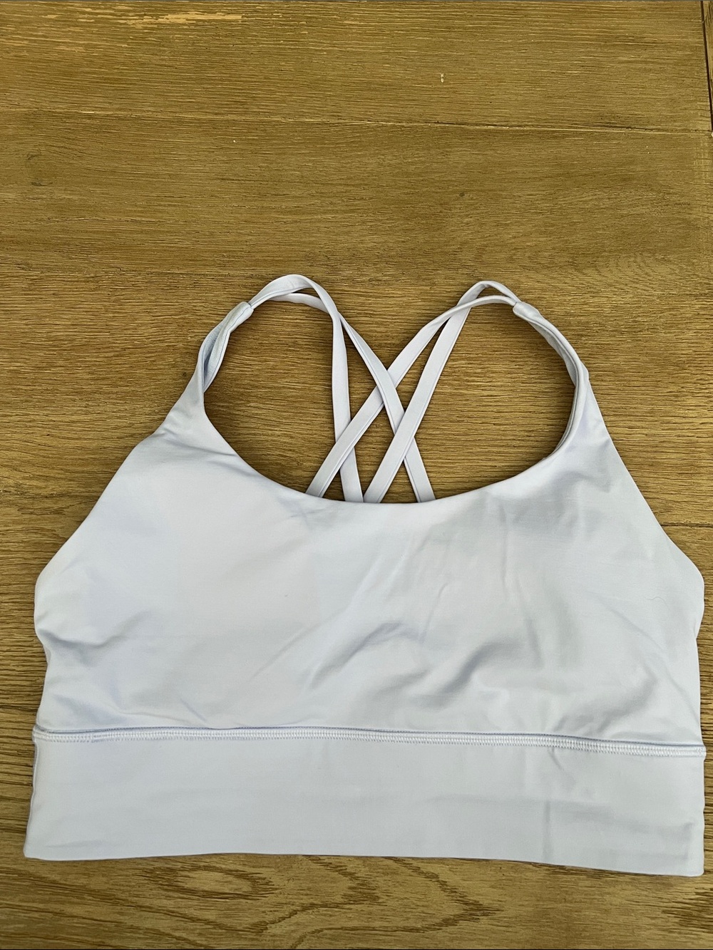 Lululemon Women's Energy Strappy Back Sports Bra - Lilac